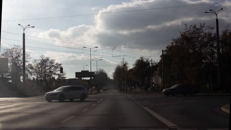 timelapse drive german rural region town