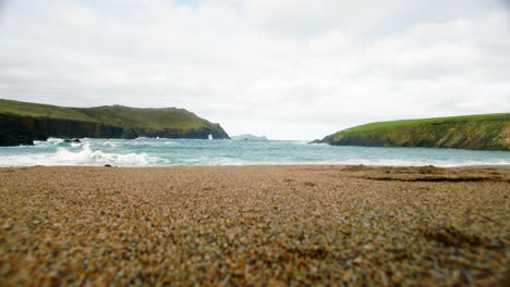 view of beautiful coastal landscape 4k