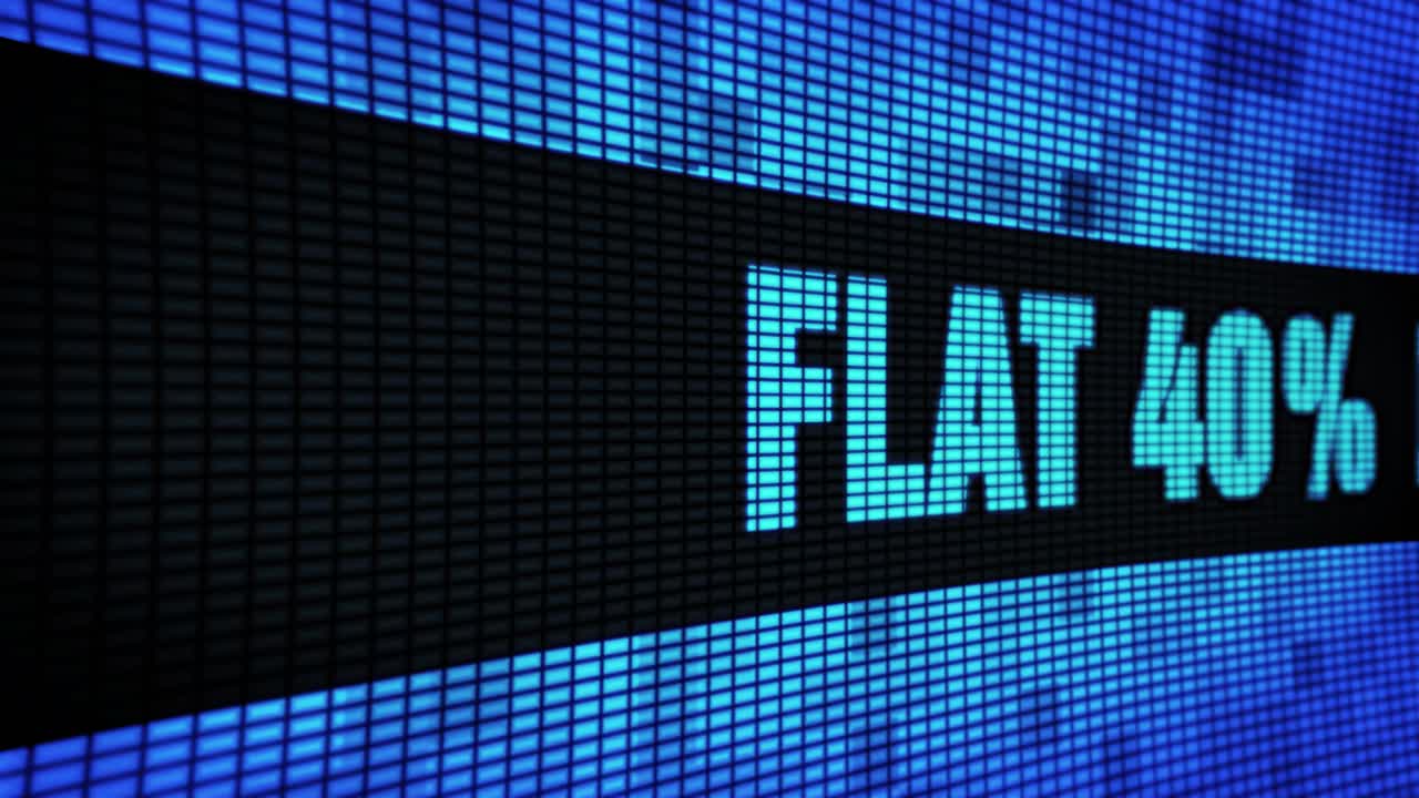 40% Off Flash Sale on LED Screen Display