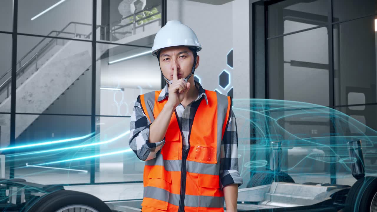 현대 자동차 공장의 엔지니어