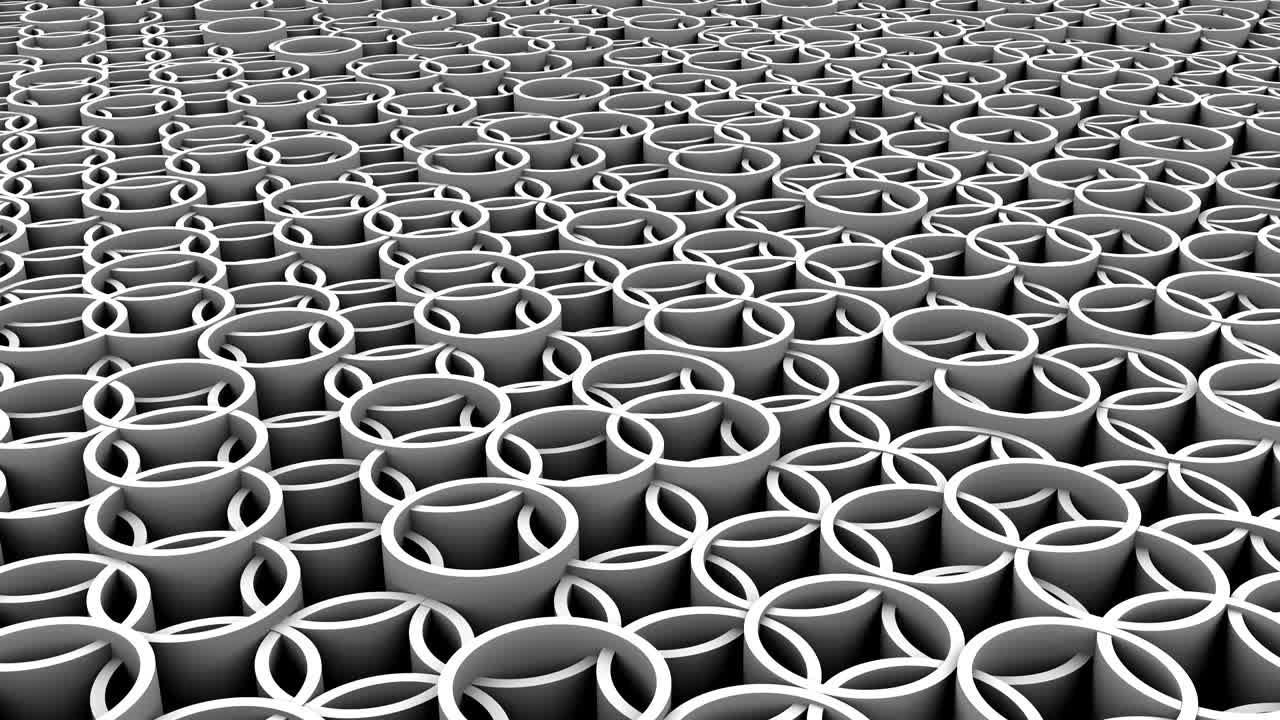 el fondo de los círculos