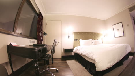 a stylist hotel room