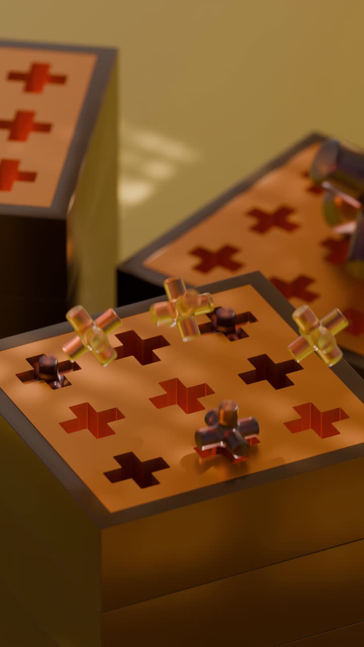 Abstract Geometric 3D Art