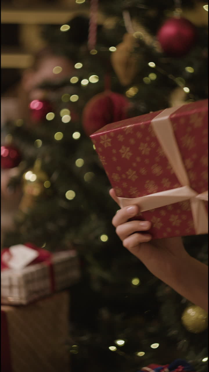 abertura de regalos de navidad