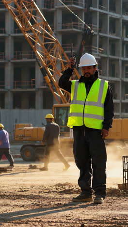 construction site supervisor