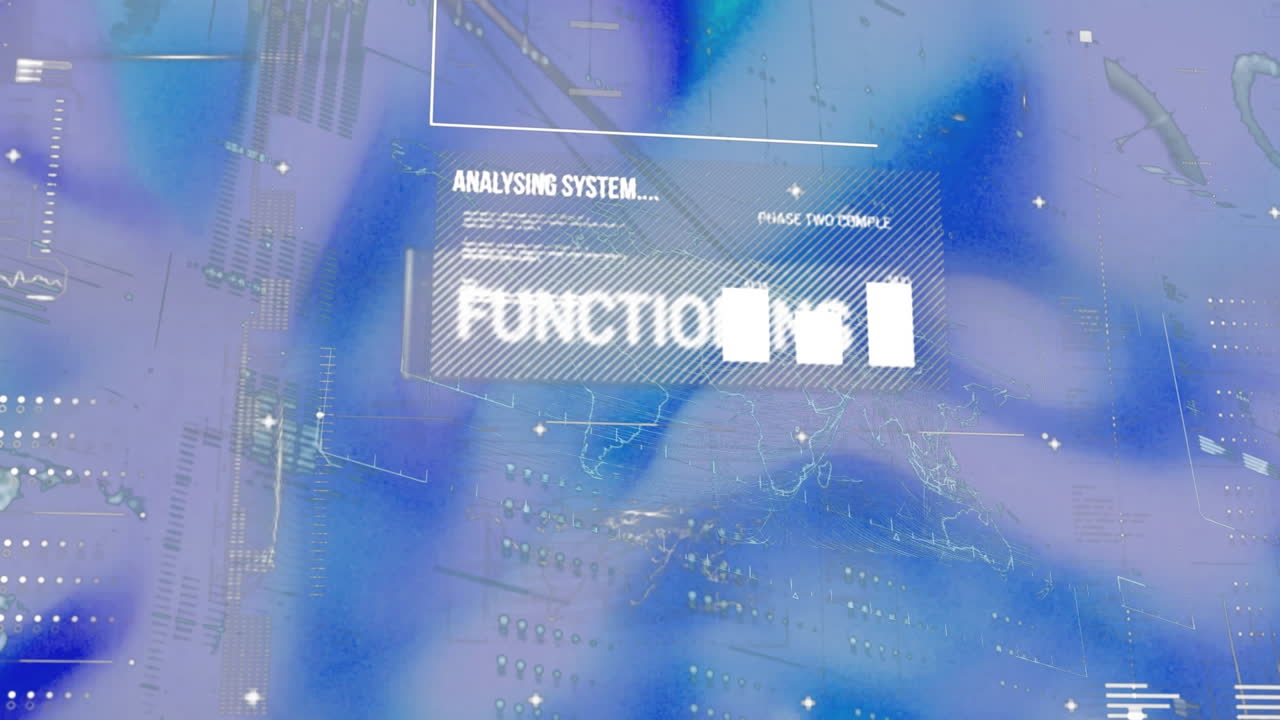 모양 위의 데이터 처리의 애니메이션