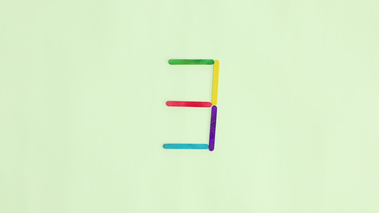 contando desde diez a cero, detenga el movimiento y coloque el plano.