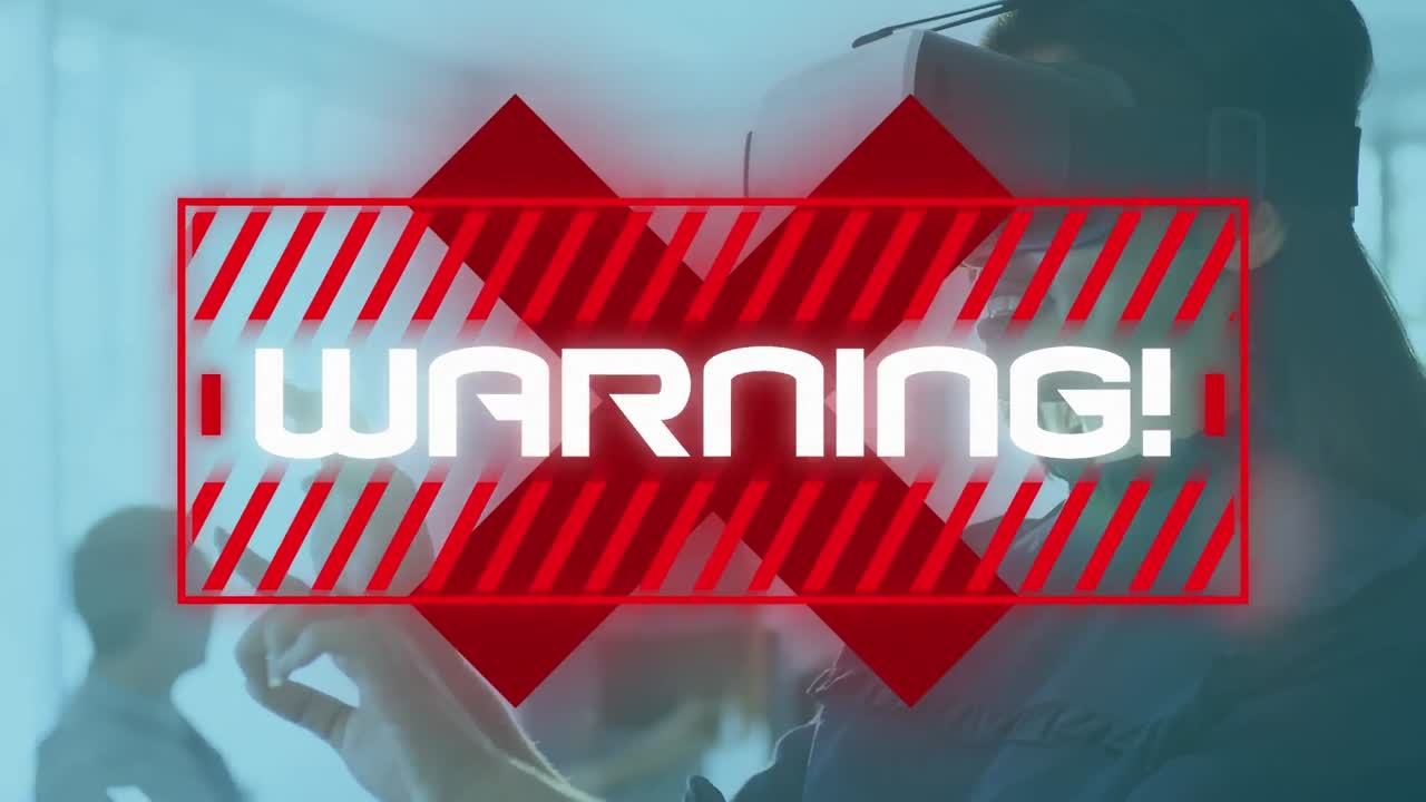 모양 위에 있는 감사 텍스트의 애니메이션