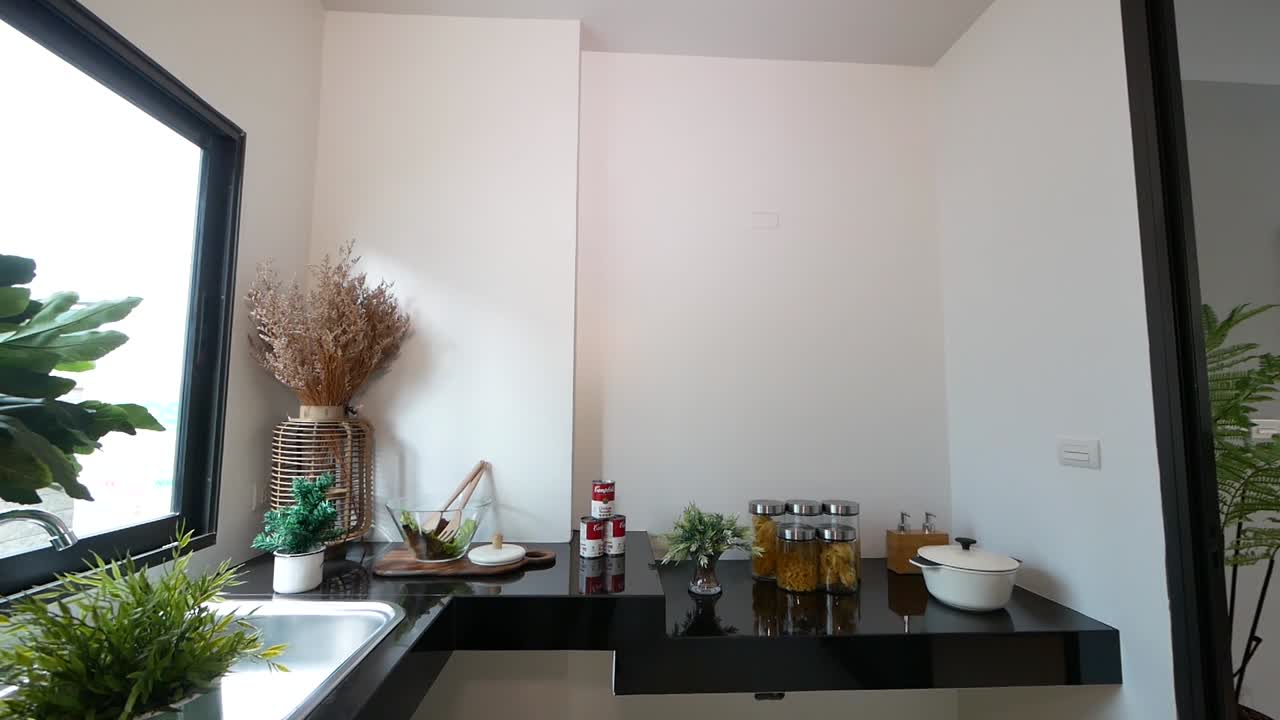 현대적인 열대 식료품 저장실 장식 디자인