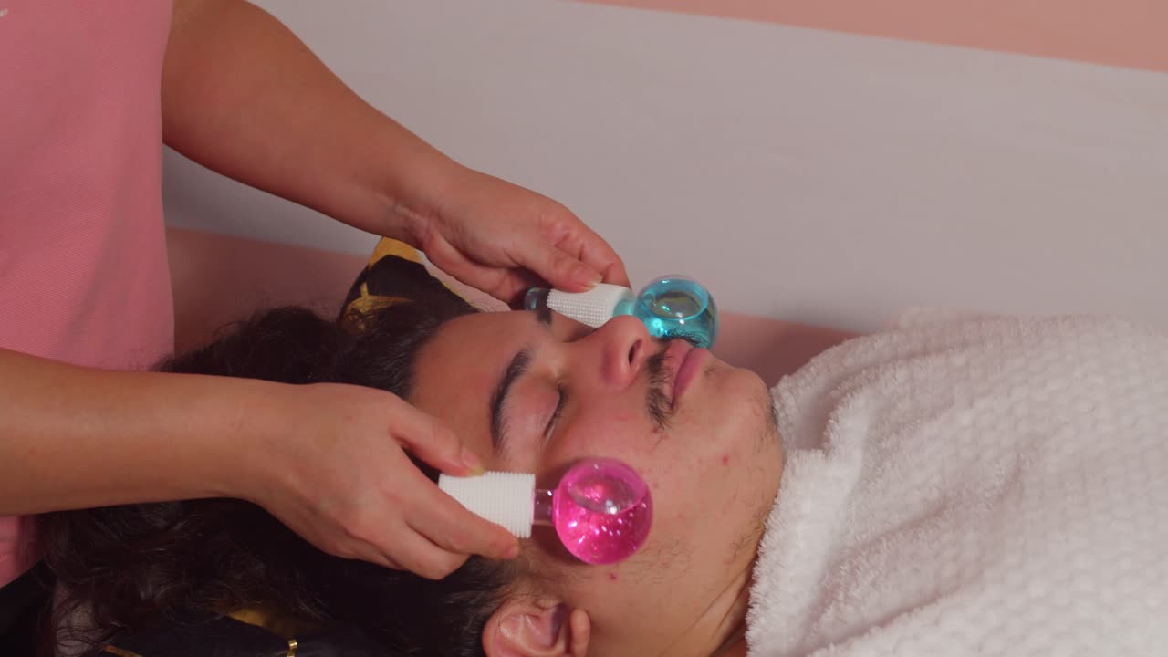 Recharging with a soothing day at the spa.