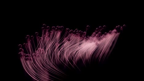 abstract smoky particles.