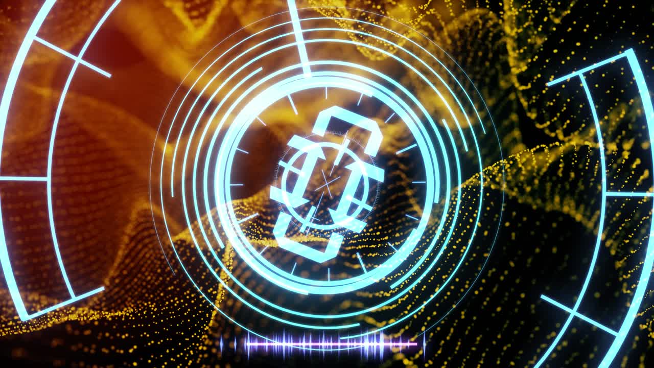 Interfaccia Utente Futuristica Sci-Fi HUD