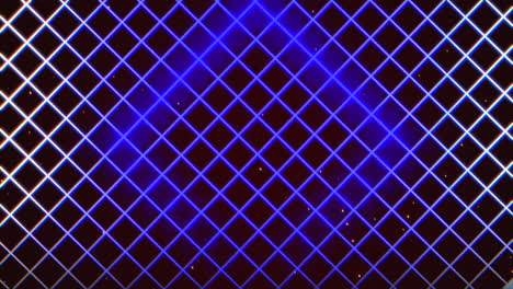 Neon-retro-blue-grid-on-dark-space-in-80s-style