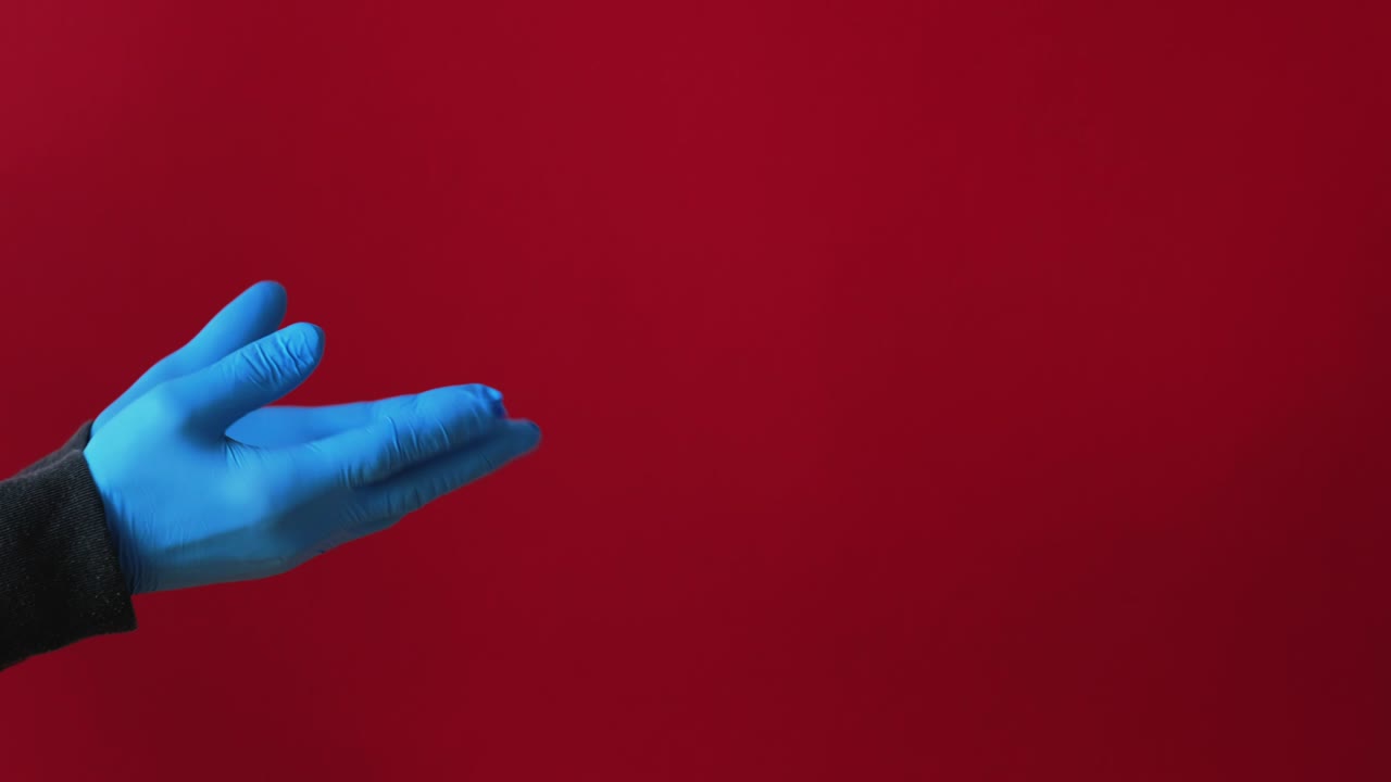 팬데 위생 코로나19 신년 2021 장갑