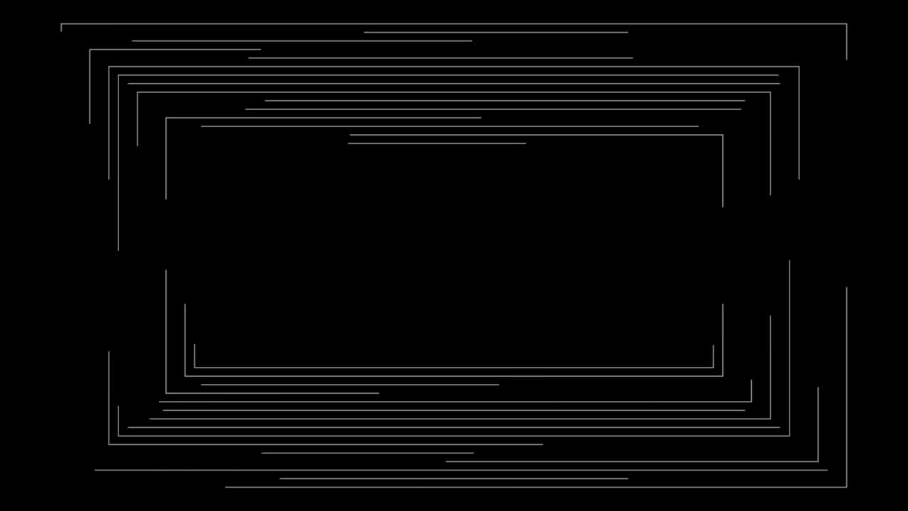 어두운 미래 선형 프레임 추상적인 모션 배경