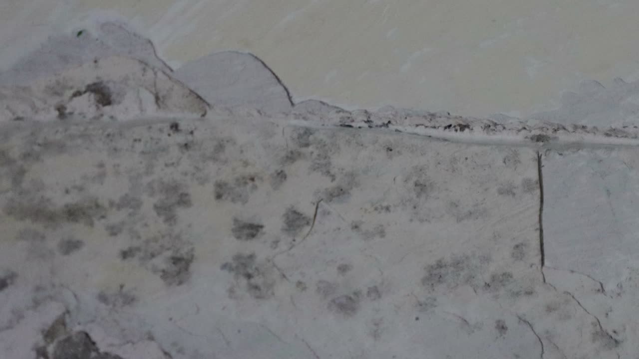 stop motion animación de fondo de textura de hormigón o útil para viejos efectos de películas utilizando la herramienta de opacidad o luma mate