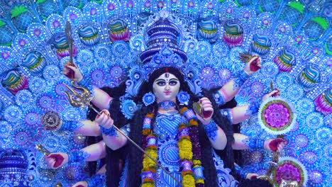 The-biggest-festival-of-West-Bengal-is-Durga-Puja-with-the-idol-of-Durga-Thakur