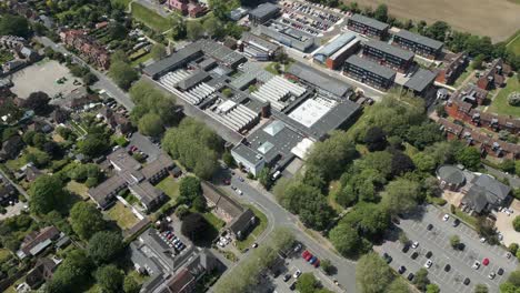 Aerial-shot-of-the-University-for-the-Creative-Arts-Farnham-campus-and-it’s-surroundings