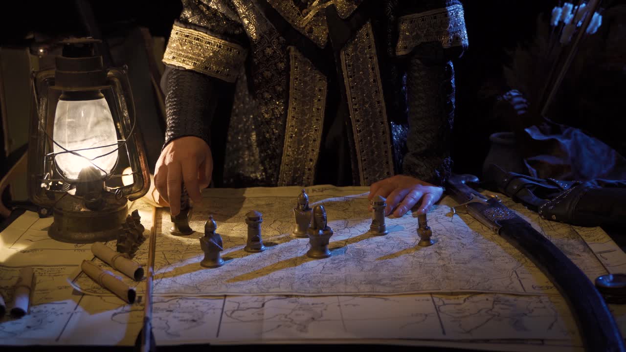 The commander who planned an ancient war tactic in the Middle East.