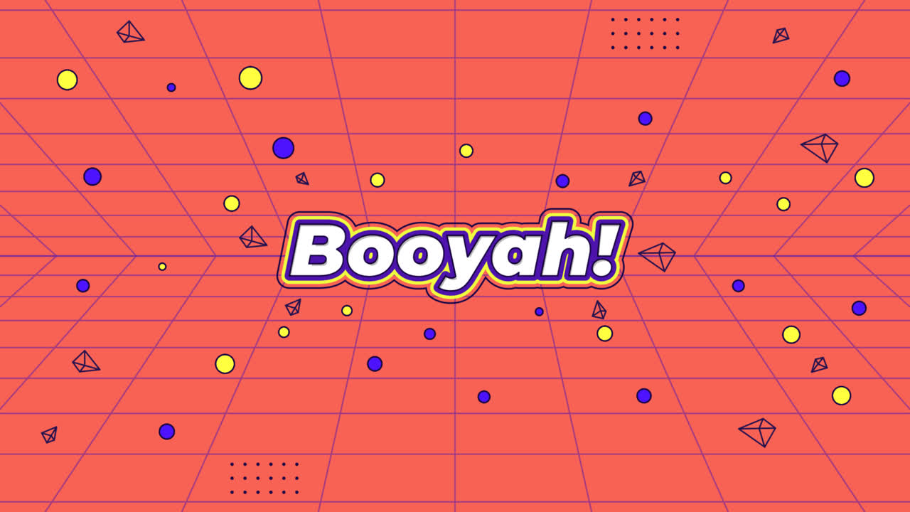 90년대의 모션 그래픽 텍스트 효과