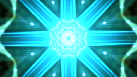 psychedelic kaleidoscopic pattern as background in consistent spreading.