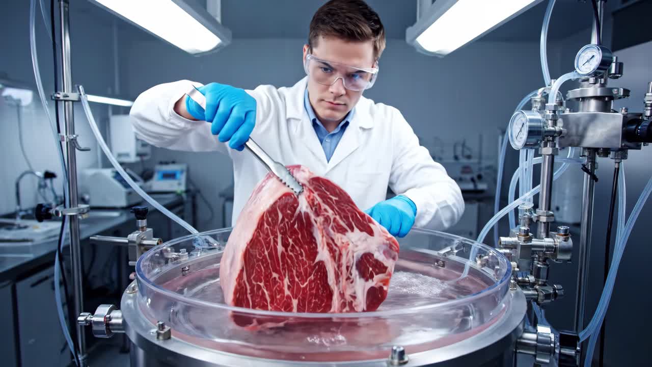 Cultured Meat Research in the Laboratory
