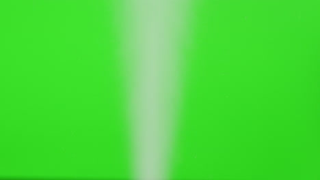 green screen background with dust