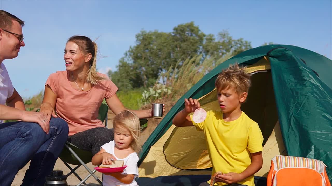 Familie Campingtur