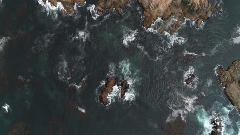 Aerial-View-of-Big-Sur-Coast-High-Way-1-near-Monterrey-California