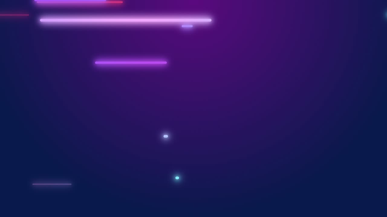 Abstract glowing gradient lines loop animation. Modern background, seamless motion design, screensaver, backdrop. 4k animated poster banner. neon lights purple, blue, pink colors