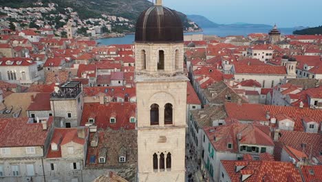 aerial, drone shot of dubrovnik,croatia