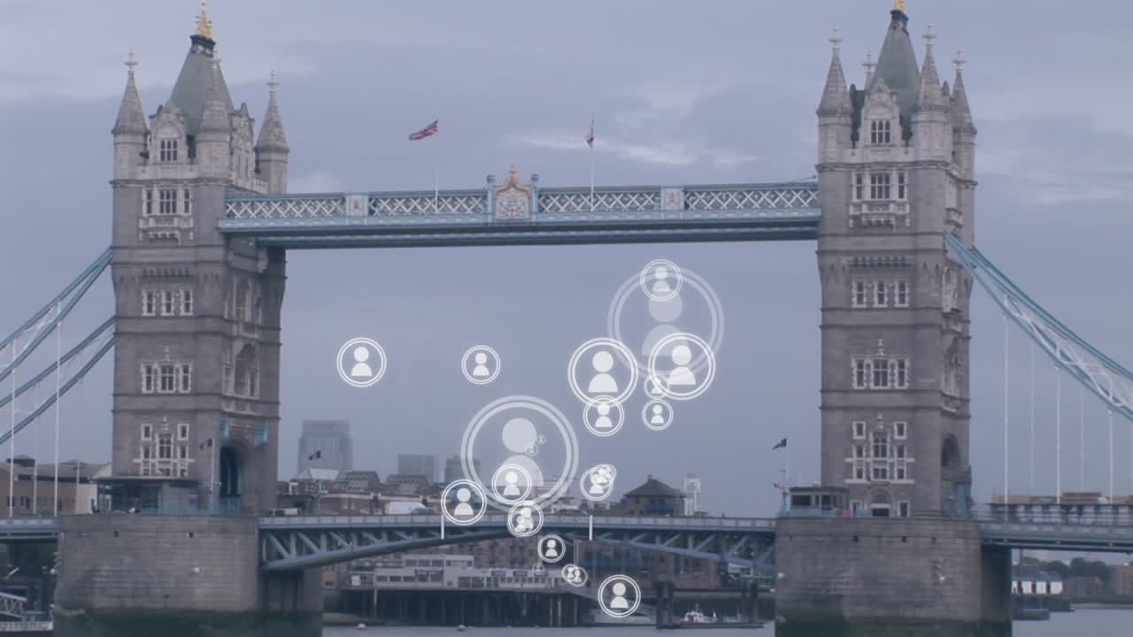 런던의 디지털 연결