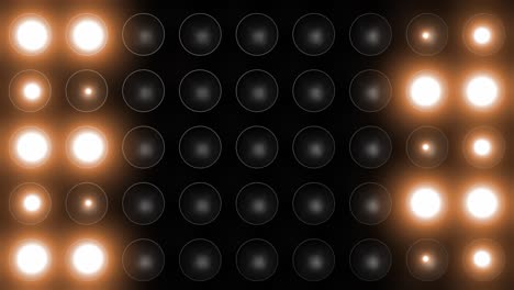 patrón de luces de escenario