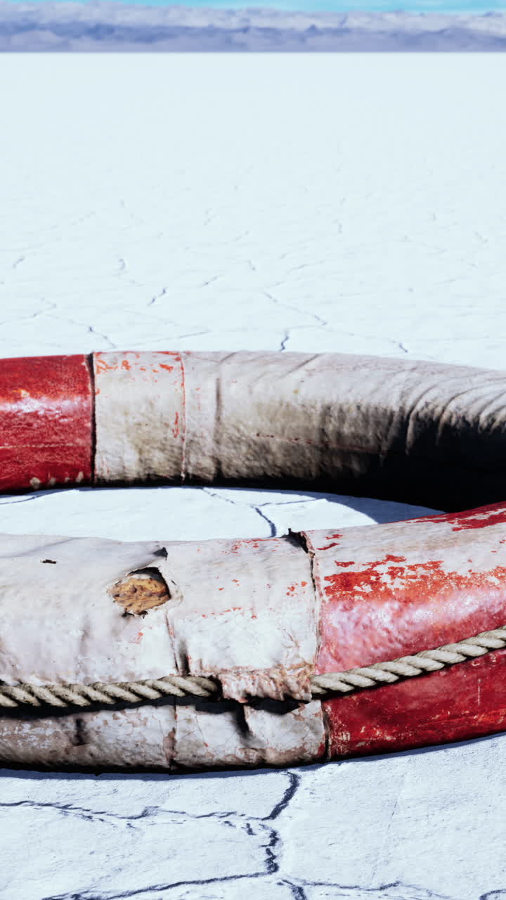 아주 오래된 버려진  ⁇ 망진창의 구명선