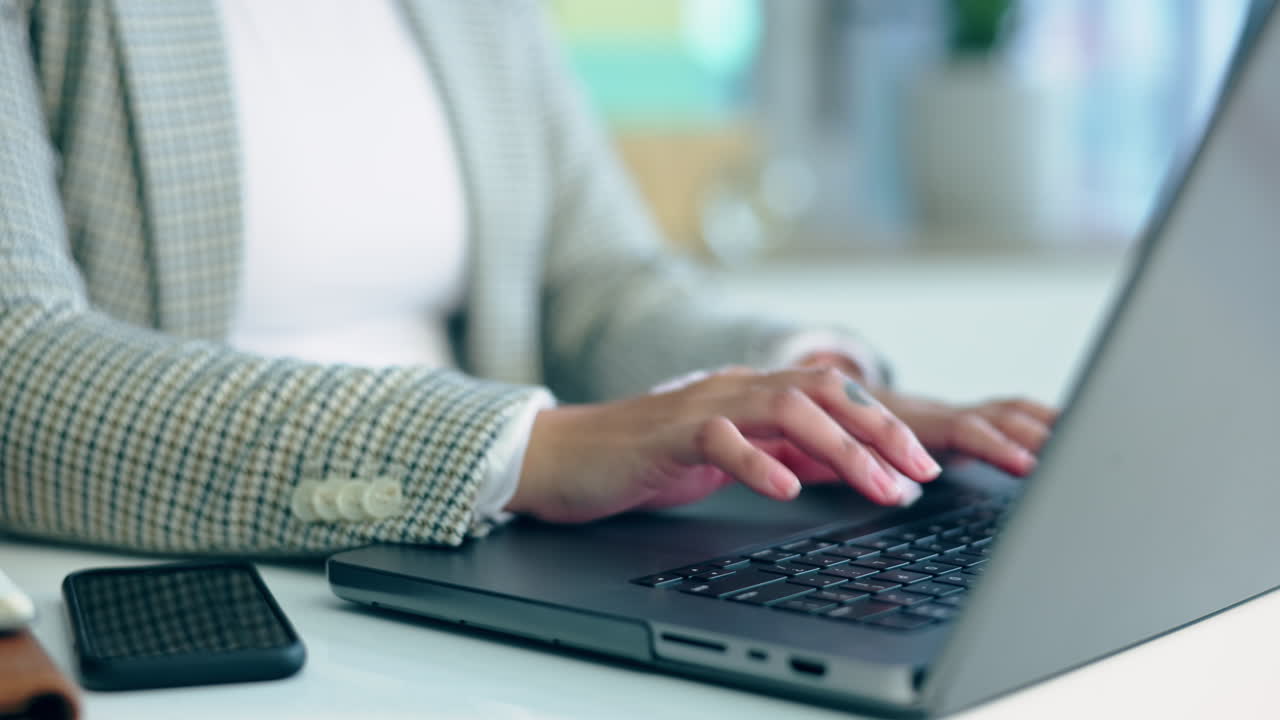 Business person, hands planning