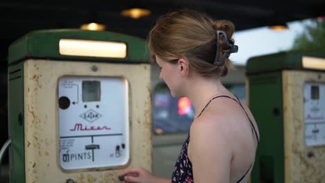 beautiful female tourist traveler sightseeing and exploring bangkok thailand