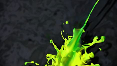 vibrant liquid splash
