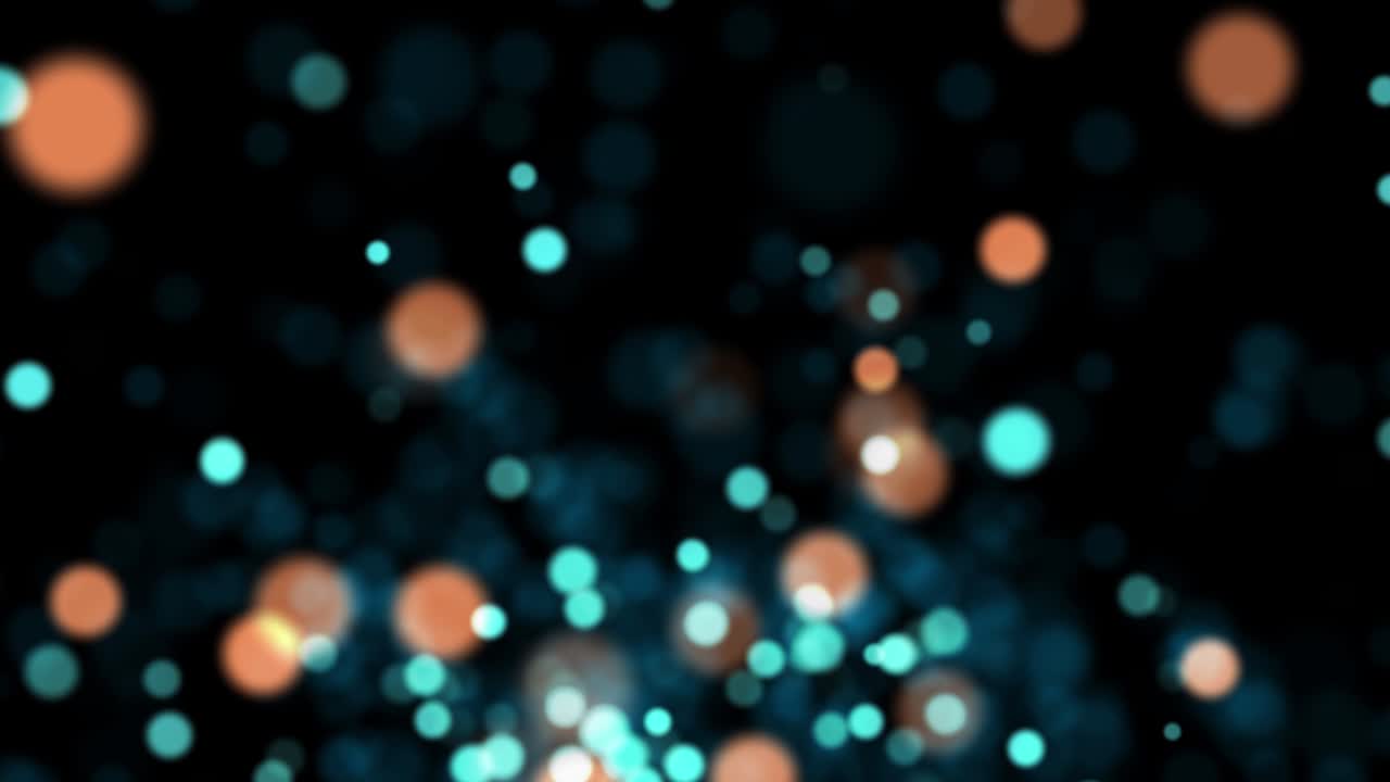 Abstract motion background shining particles