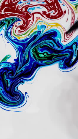 abstract fluid art