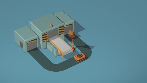 warehouse automation concept