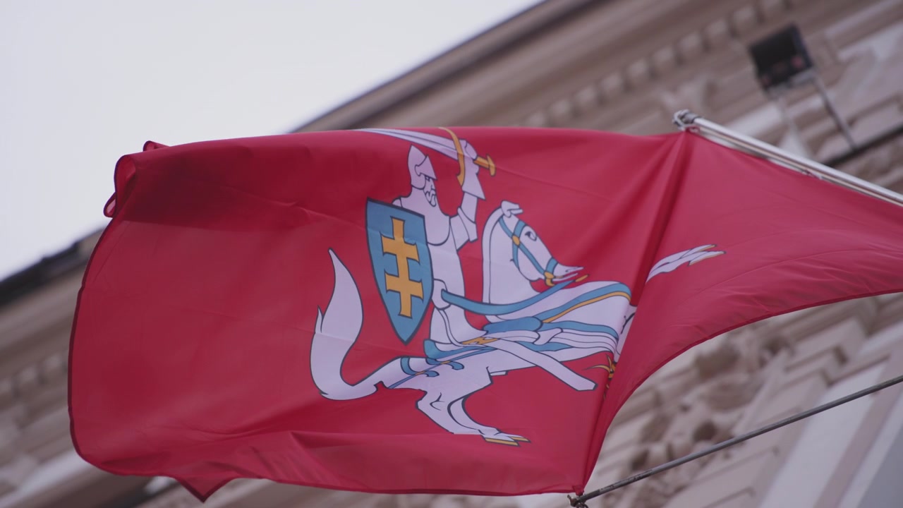 Historická litevská vlajka