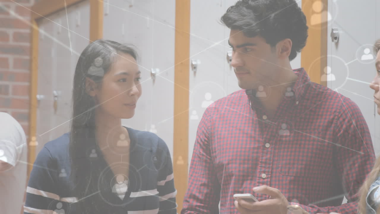 학생들에 대한 연결 네트워크의 활성화