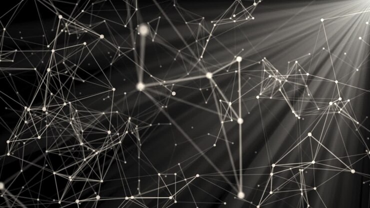 Sfondamento digitale astratto
