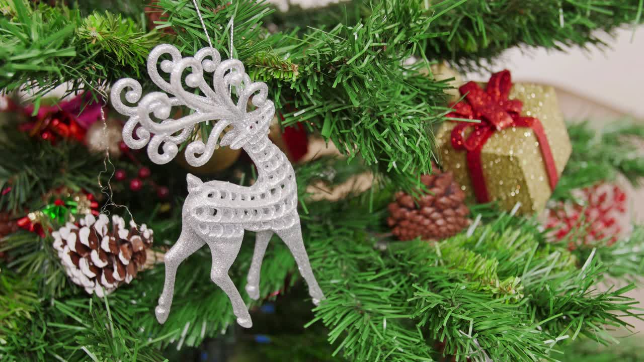 decoración del árbol de navidad juguete de ciervo