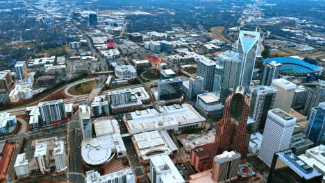 dense urban landscape of modern metropolis. aerial perspective on the vast panorama of chicago, illinois, usa