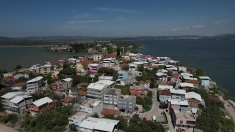 isla aérea de la aldea de bursa