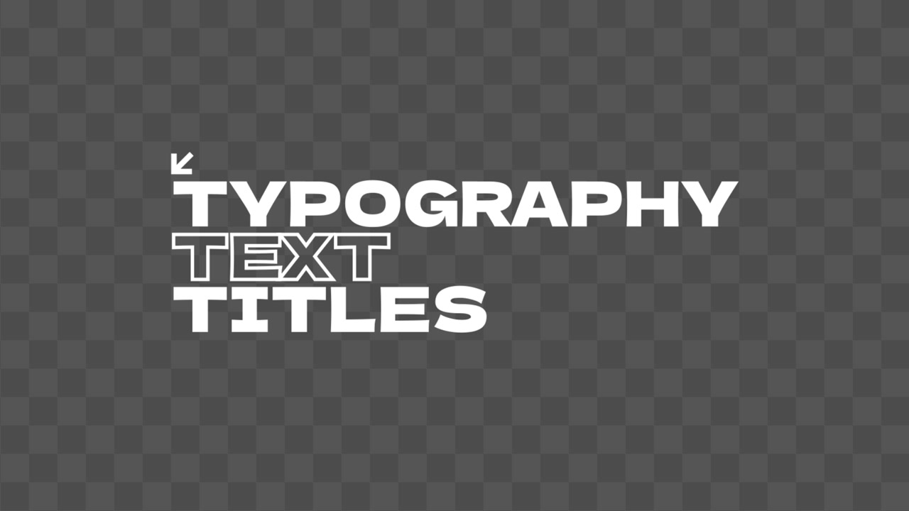 Dynamic Kinetic Typography 02
Adobe Premiere Pro 2023
Resolution 3840×2160