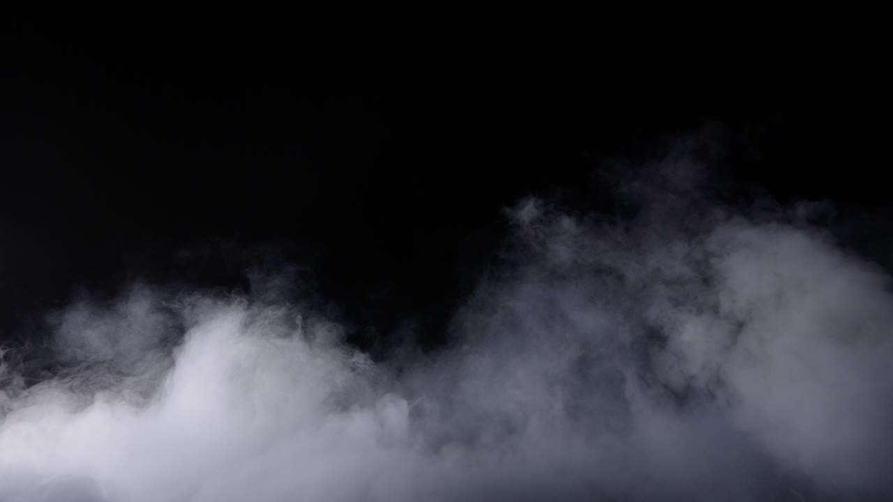 hielo seco realista nubes de humo niebla