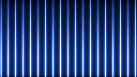 animación de rayos de luz azul verticales en fondo oscuro