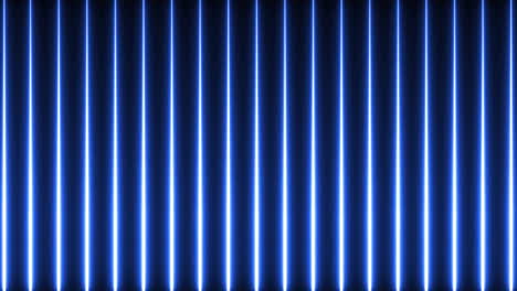 blue vertical light beams animation on dark background